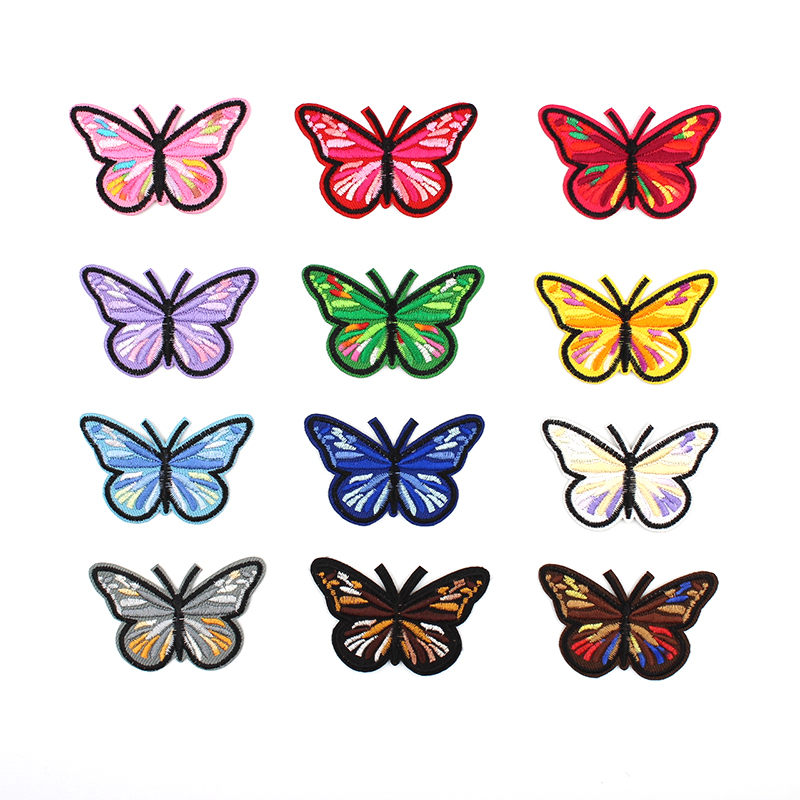 12pcs Iron On Butterfly Patche - огляд і ціна Streetwear Brand Stickers