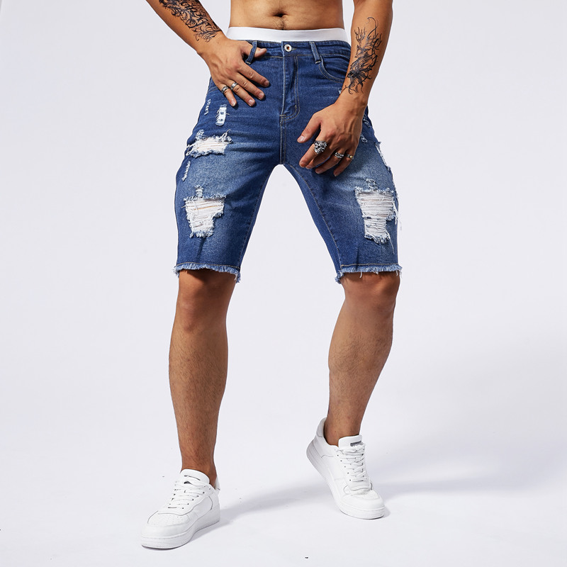 2025 Summer New Men's Ripped D - огляд і ціна Streetwear Brand China