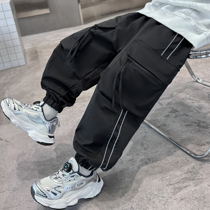 Boys Cargo Pants Large Pocket  - огляд і ціна Streetwear Outdoor Brand