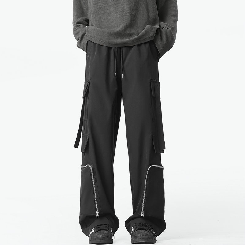 Fashion Men Cargo Pants Loose  - огляд і ціна Streetwear Brand China