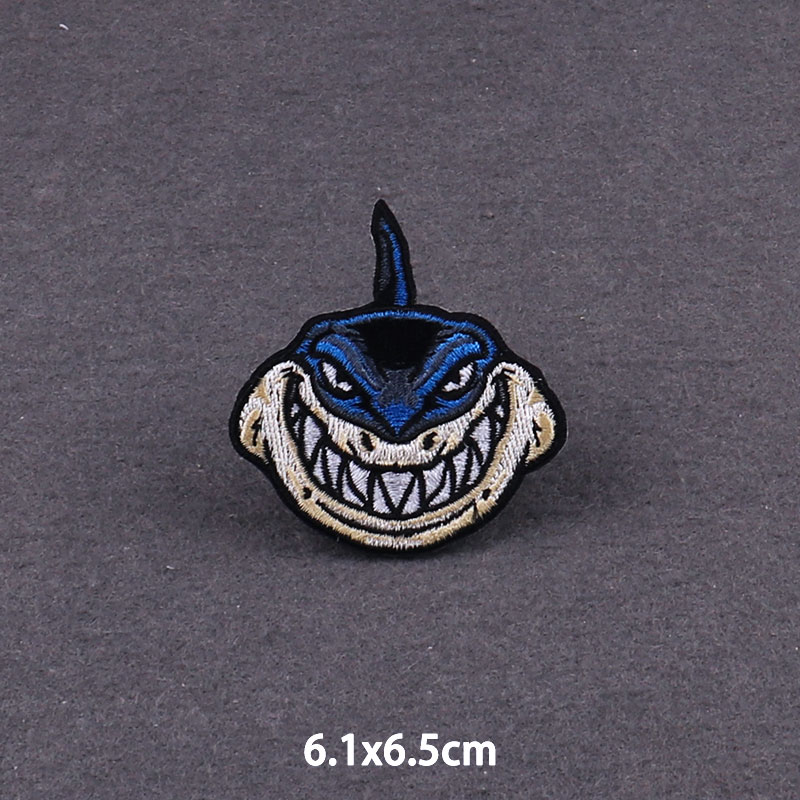 PUNK Animal Shark DIY Fusible  - огляд і ціна Streetwear Brand Stickers