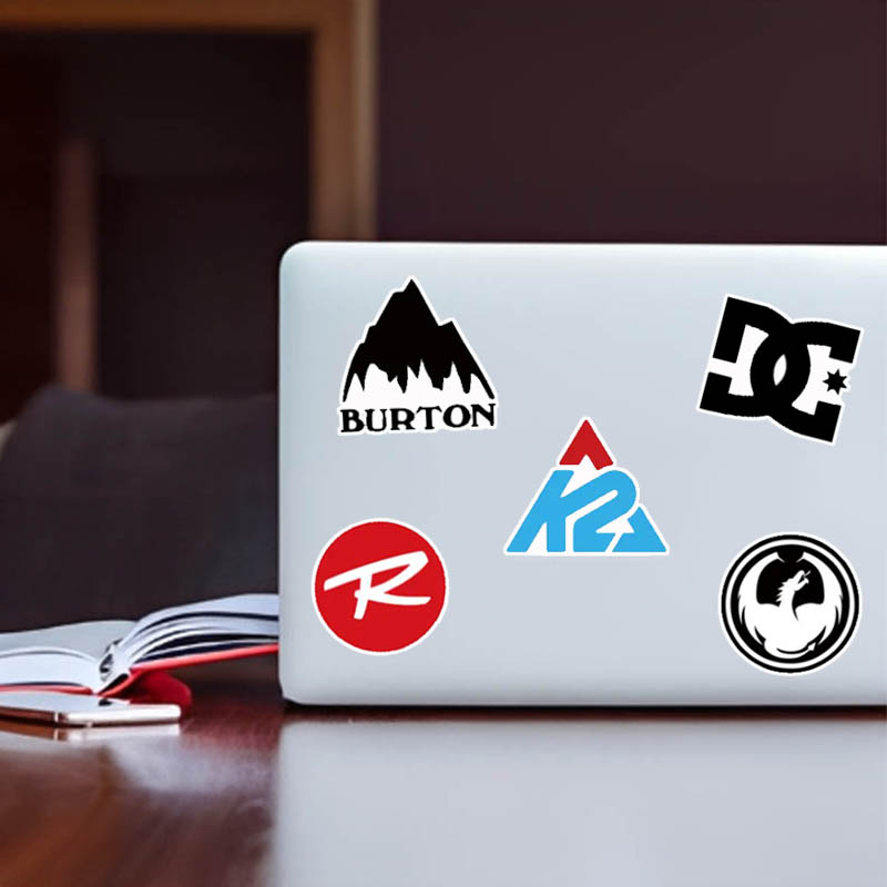 7 Pcs/Set Outdoor Skiing Brand - огляд і ціна Streetwear Brand Stickers