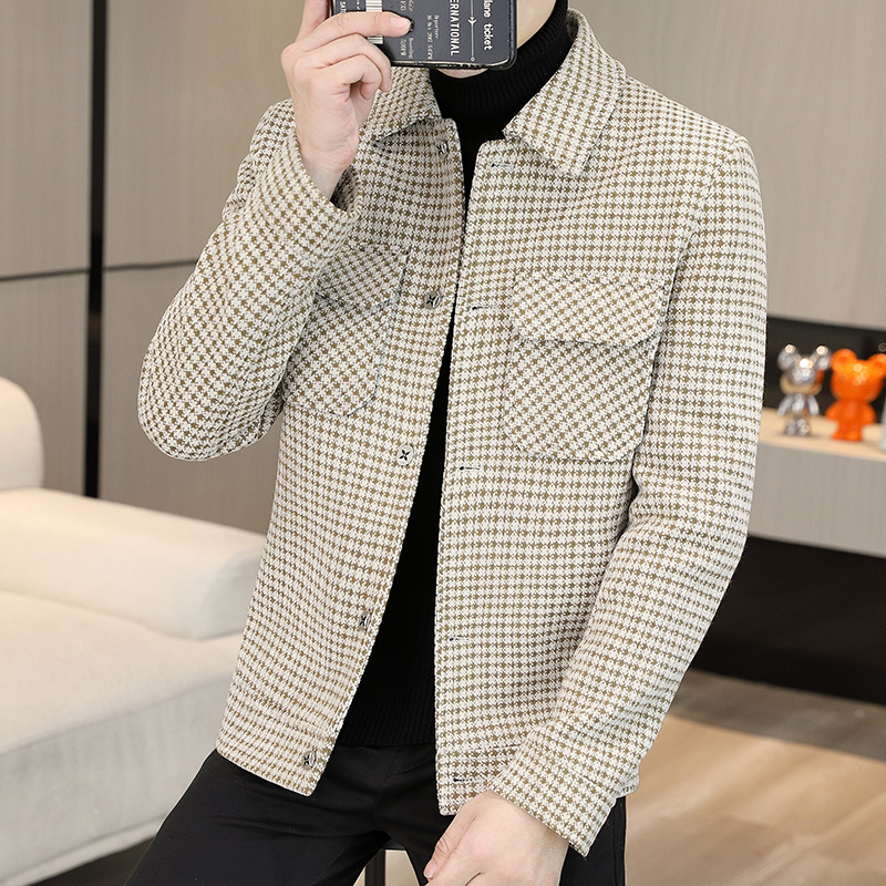 Brand Winter Plaid Woolen Jack - огляд і ціна Streetwear Brand China