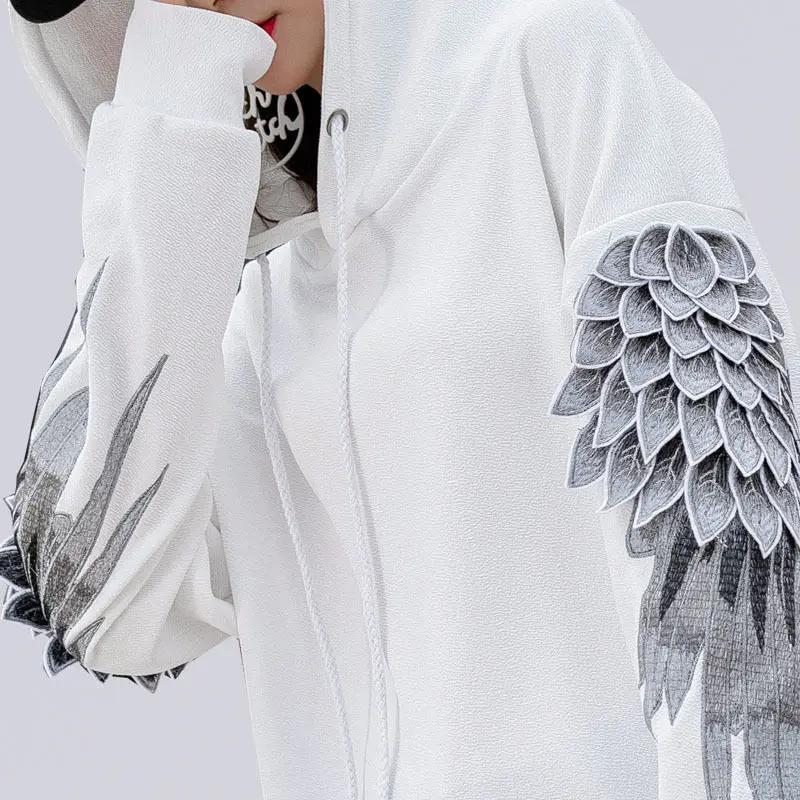 Sweatshirt for Men Hooded Embr - огляд і ціна Streetwear Outdoor Brand
