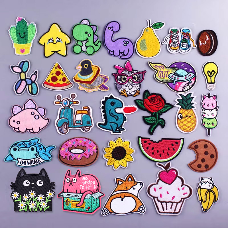 Cute Animals Dinosaur Patch Ir - огляд і ціна Streetwear Brand Stickers
