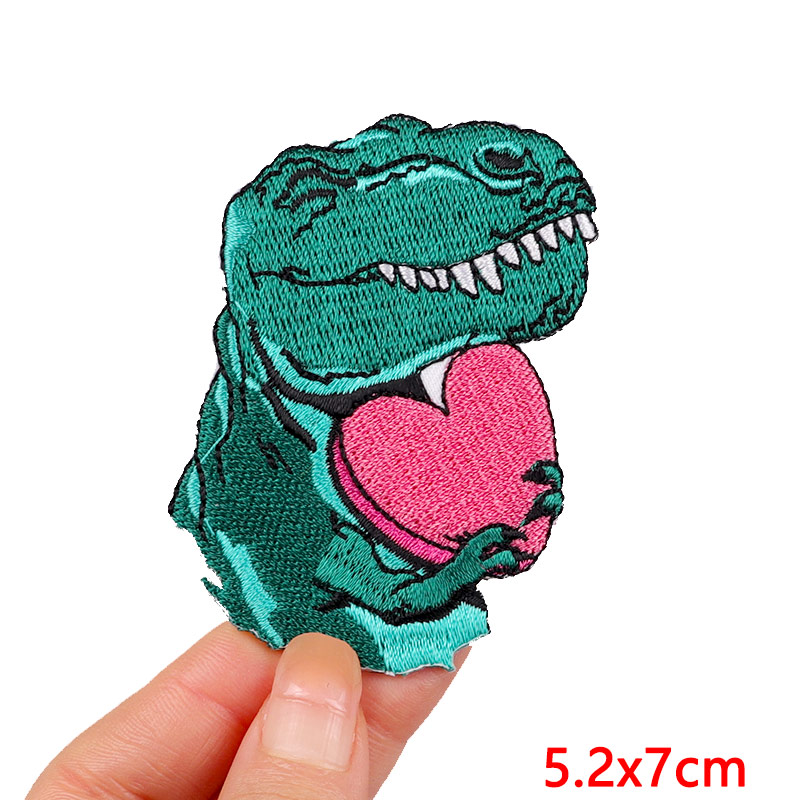 Cute Animals Dinosaur Patch Ir - огляд і ціна Streetwear Brand Stickers